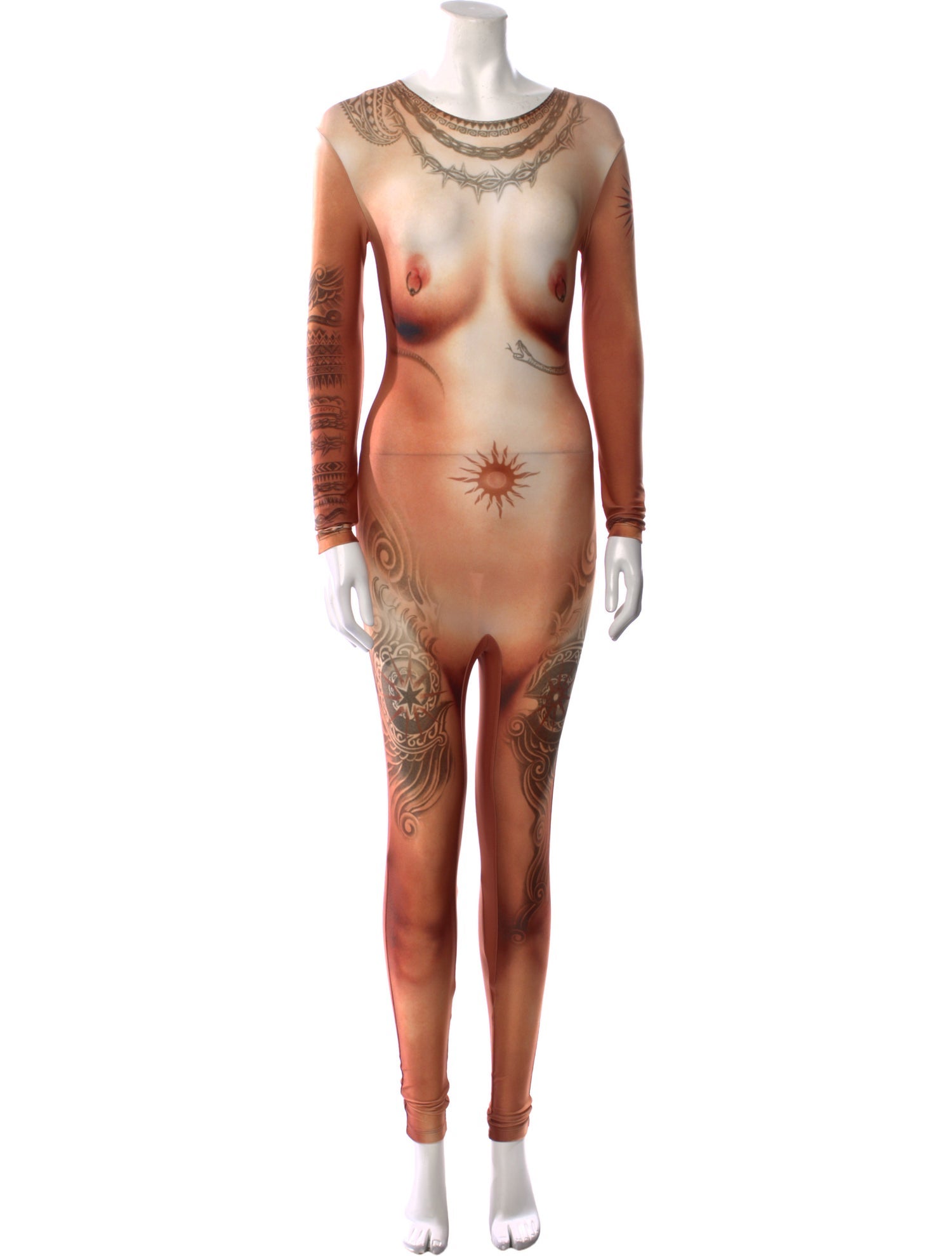 Jean Paul Gaultier 2023 Printed Jumpsuit w/ Tags