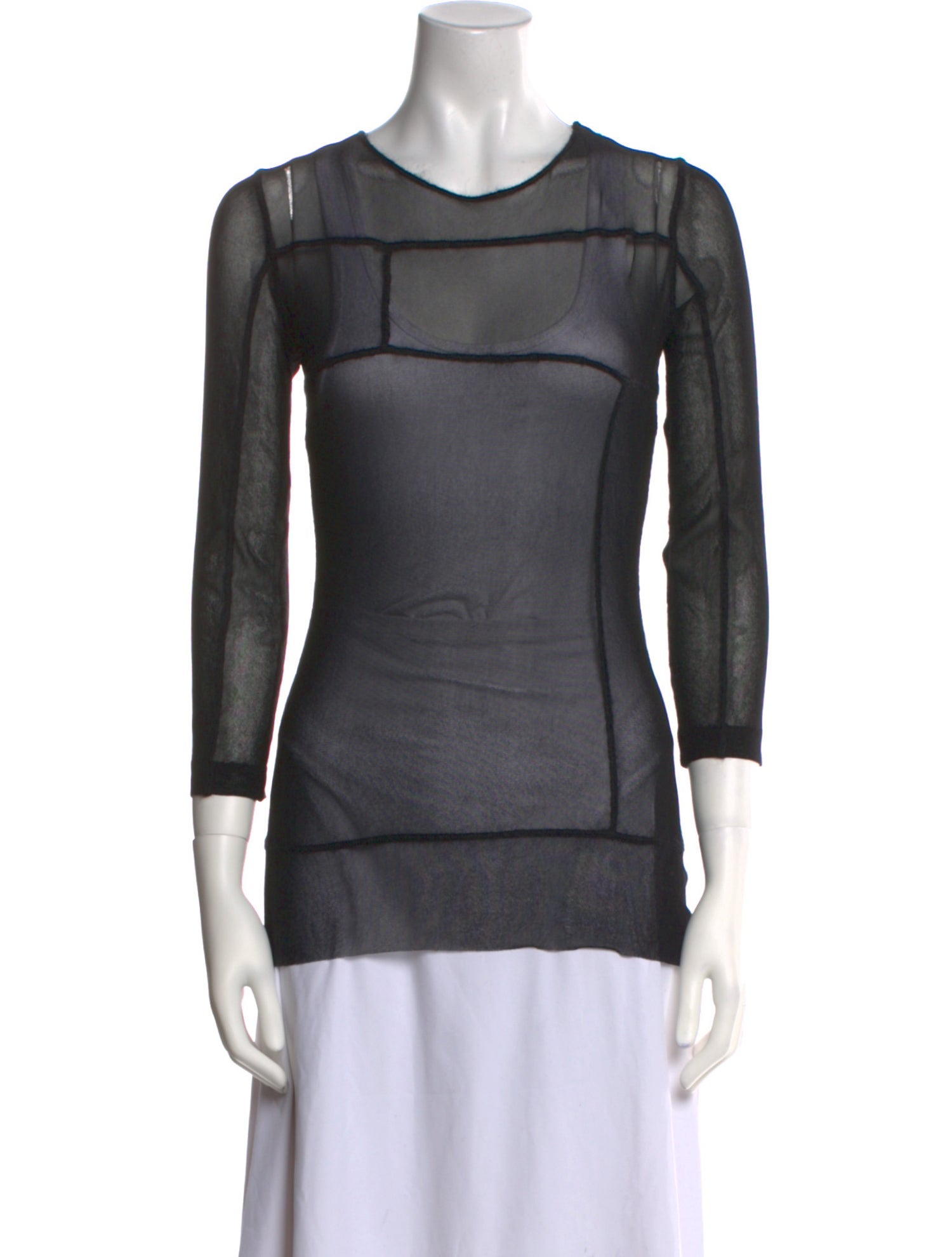 Jean Paul Gaultier Classique Vintage Crew Neck Top