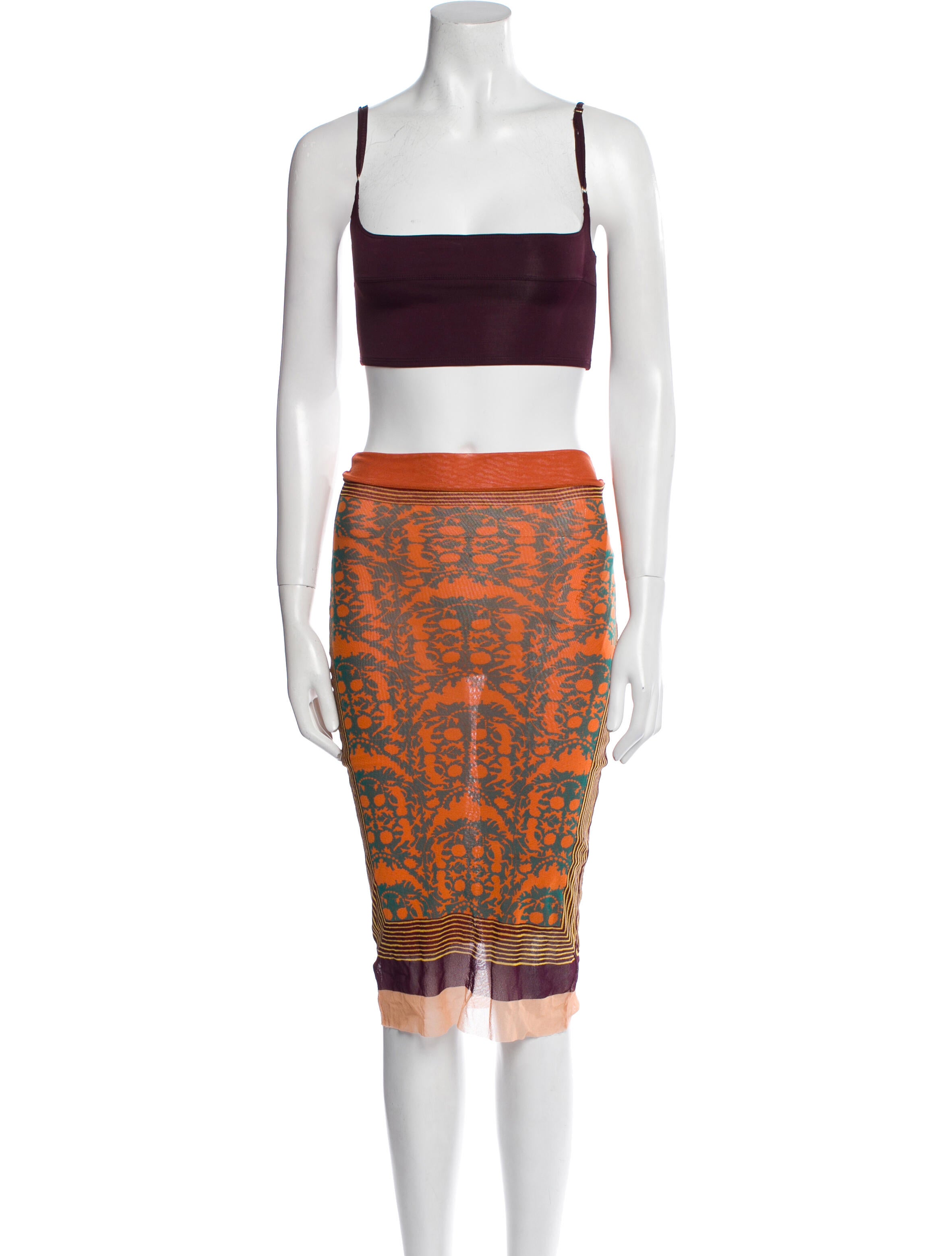 Jean Paul Gaultier Vintage 1990's Skirt Set