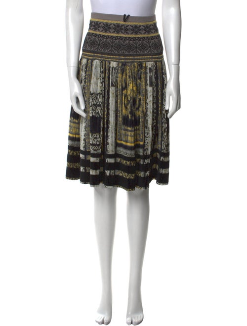 Jean Paul Gaultier Striped Knee-Length Skirt