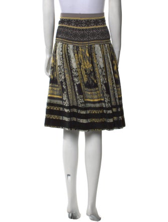 Jean Paul Gaultier Striped Knee-Length Skirt