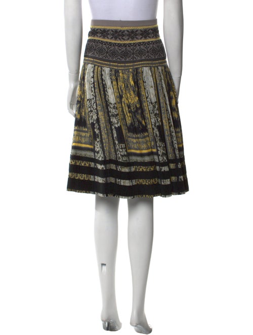 Jean Paul Gaultier Striped Knee-Length Skirt