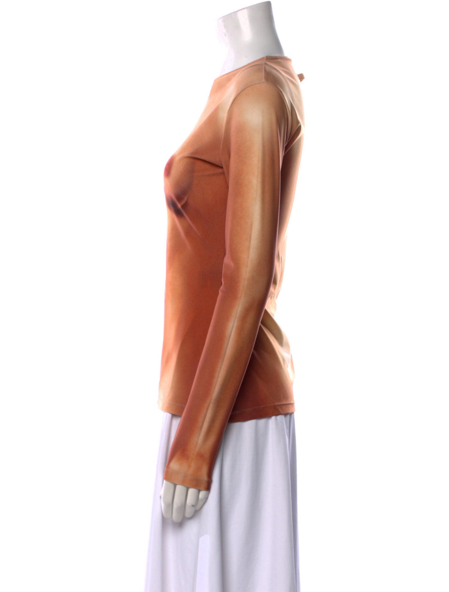 Jean Paul Gaultier x Lotta Volkova 2022 Printed Top