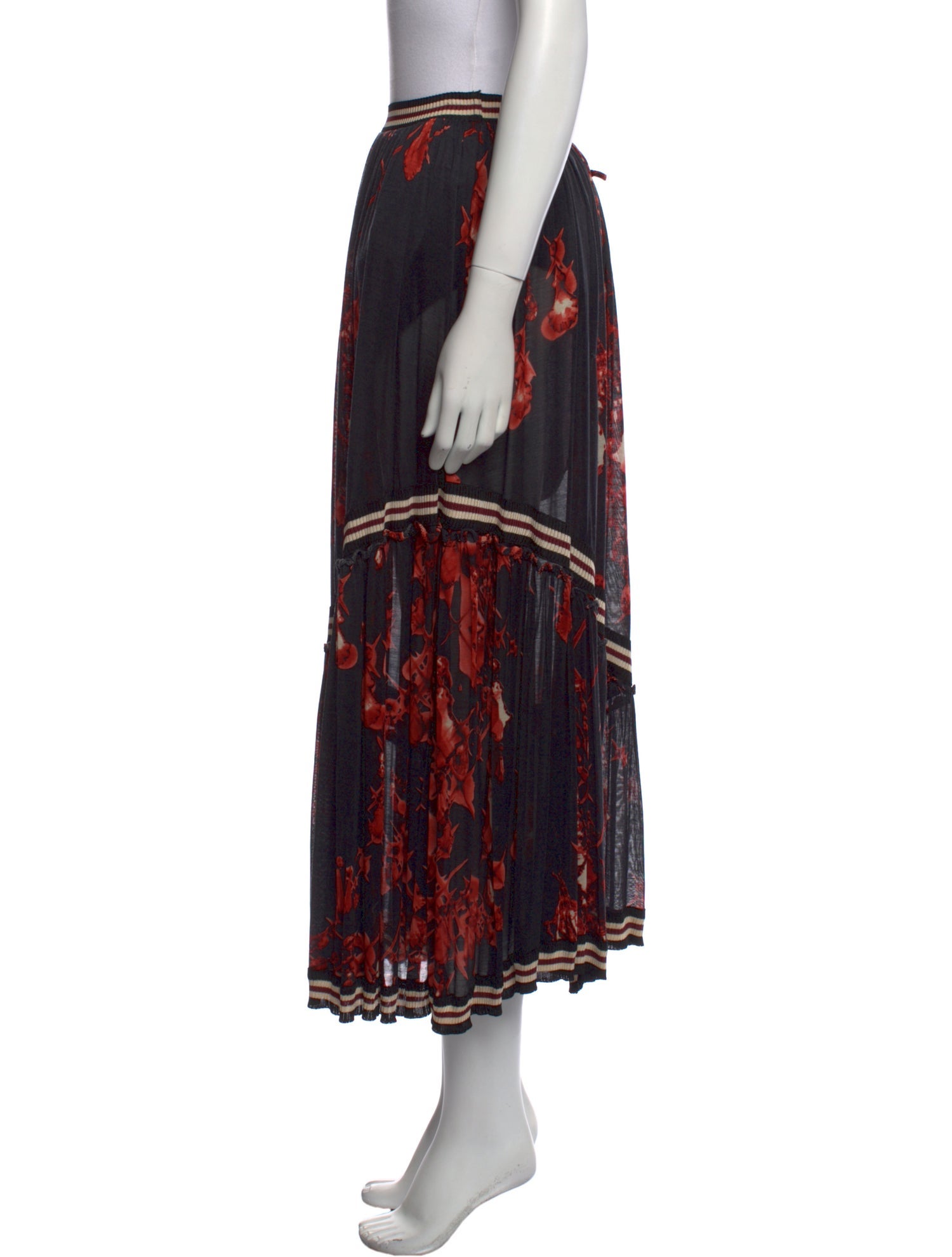 Jean Paul Gaultier Vintage Midi Length Skirt