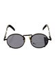 Jean Paul Gaultier Round Mirrored Sunglasses