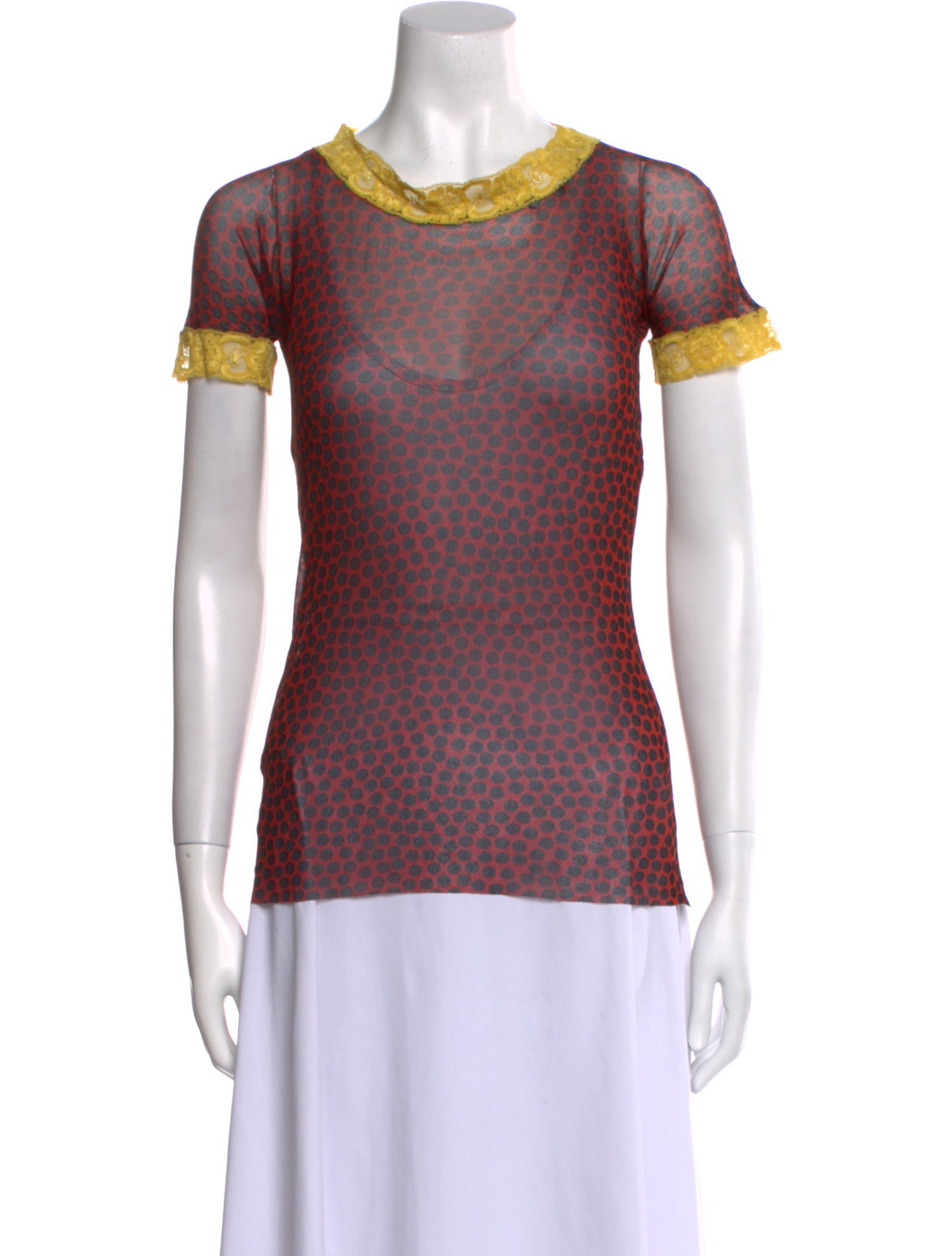 Jean Paul Gaultier Classique Vintage Printed T-Shirt