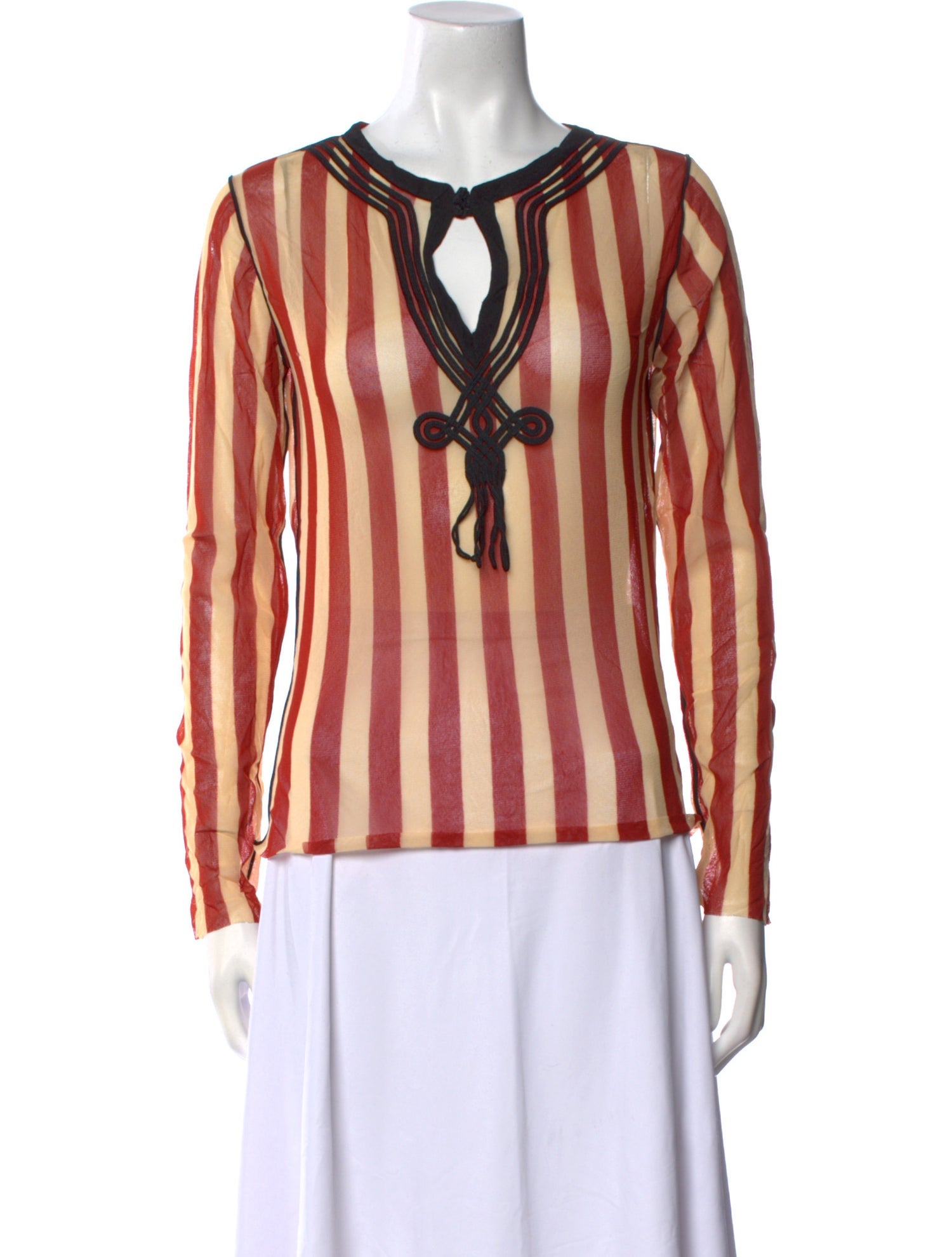 Jean Paul Gaultier Vintage Striped Top