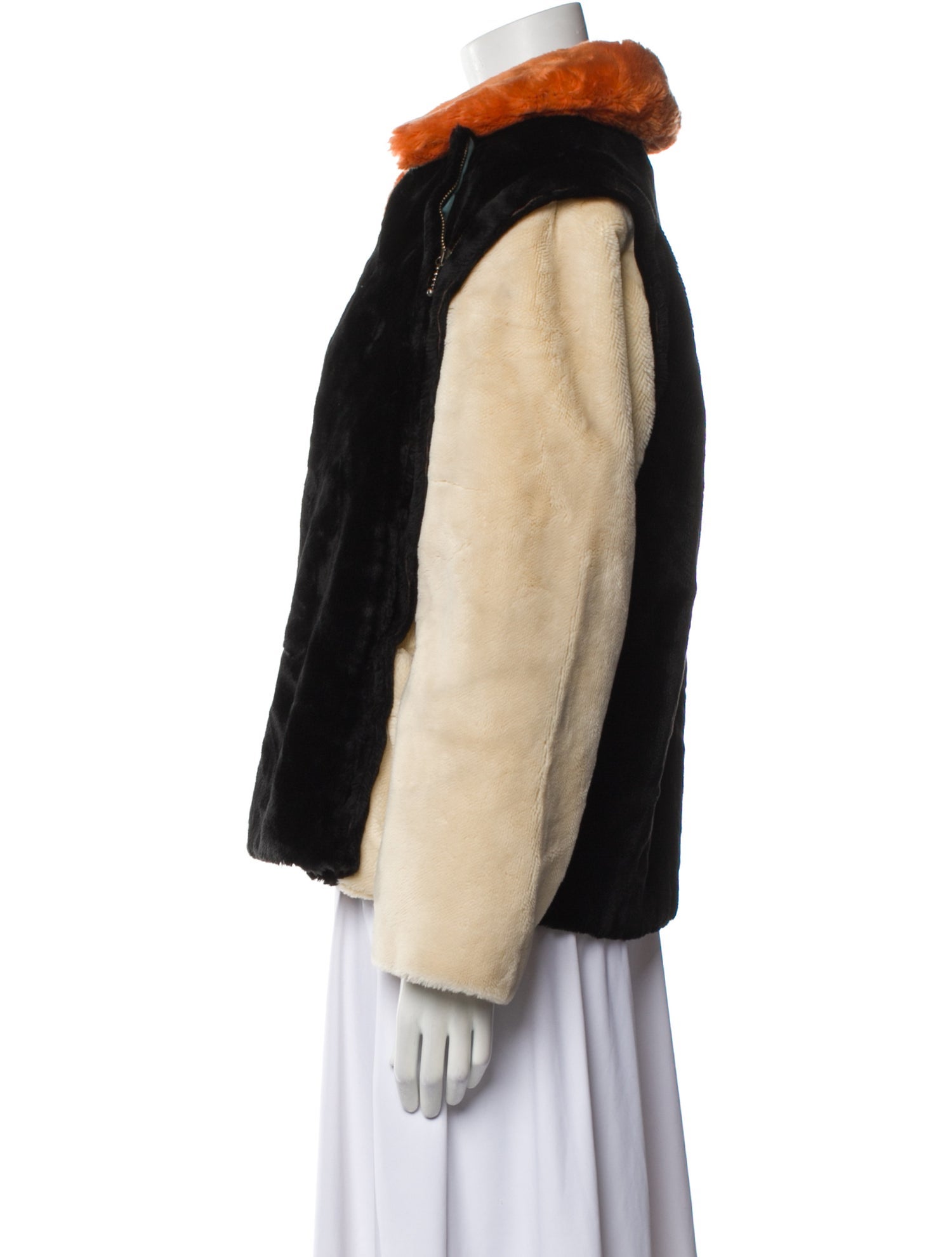 Jean Paul Gaultier Vintage 1996 Faux Fur Jacket