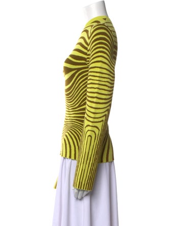 Jean Paul Gaultier Striped Crew Neck Sweater