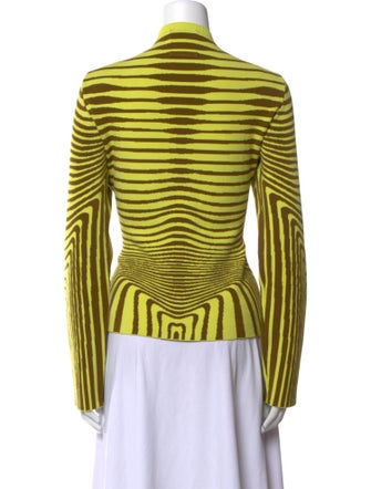 Jean Paul Gaultier Striped Crew Neck Sweater