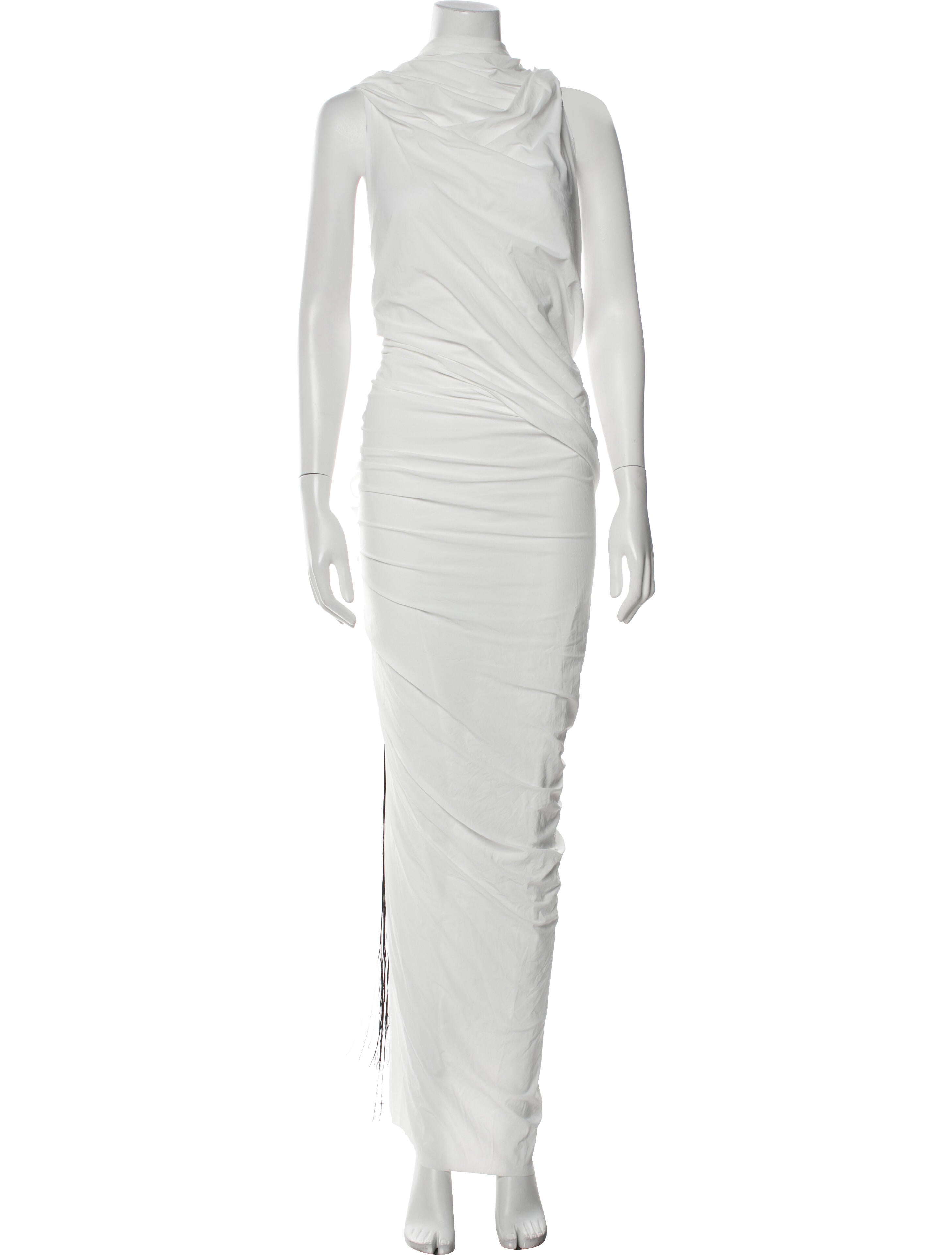 Jean Paul Gaultier Cowl Neck Long Dress w/ Tags