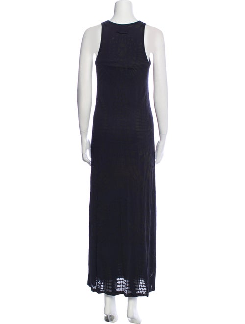 Jean Paul Gaultier Scoop Neck Long Dress