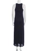 Jean Paul Gaultier Scoop Neck Long Dress