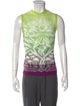 Jean Paul Gaultier Printed V-Neck T-Shirt