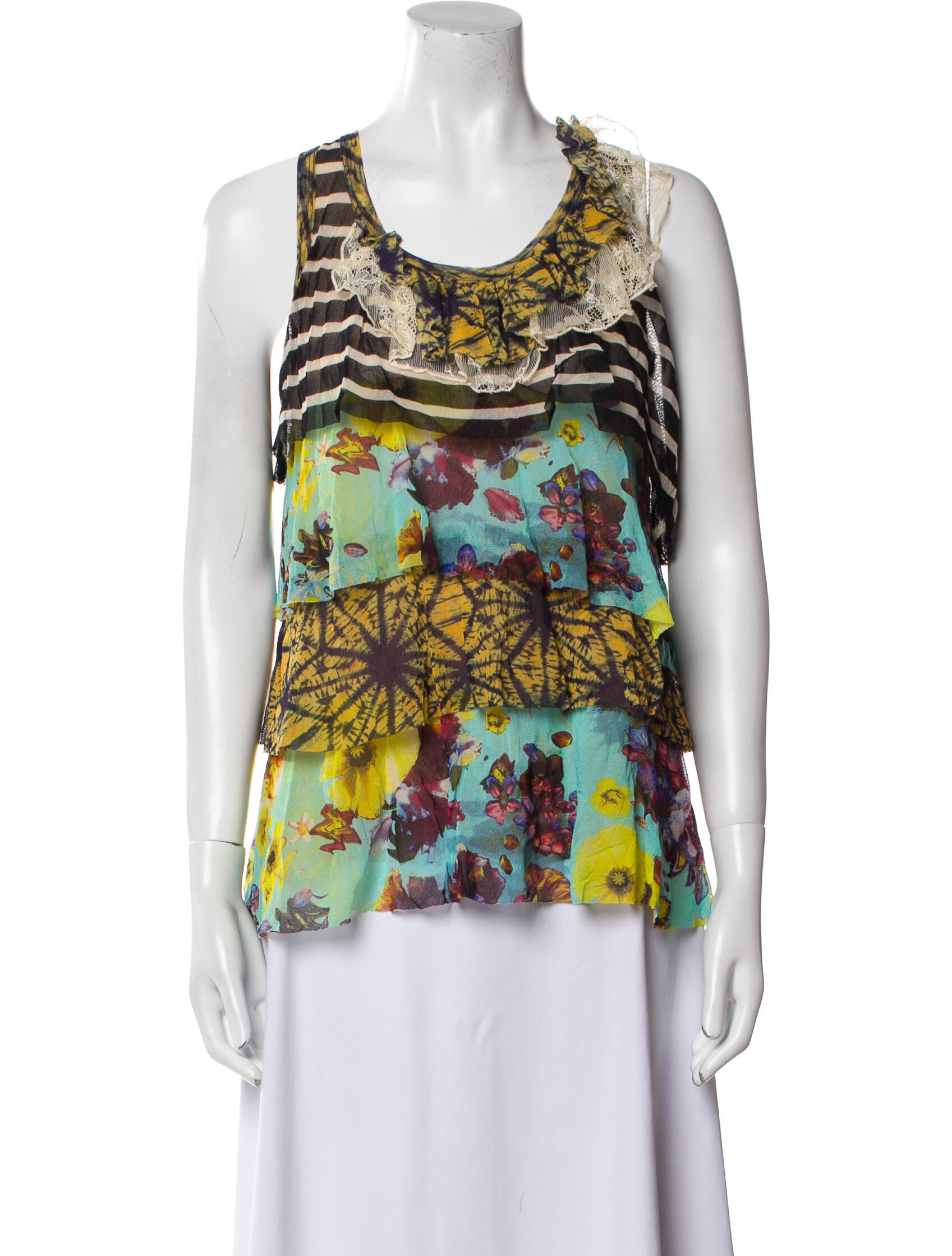 Jean Paul Gaultier Soleil Vintage Nylon Top w/ Tags