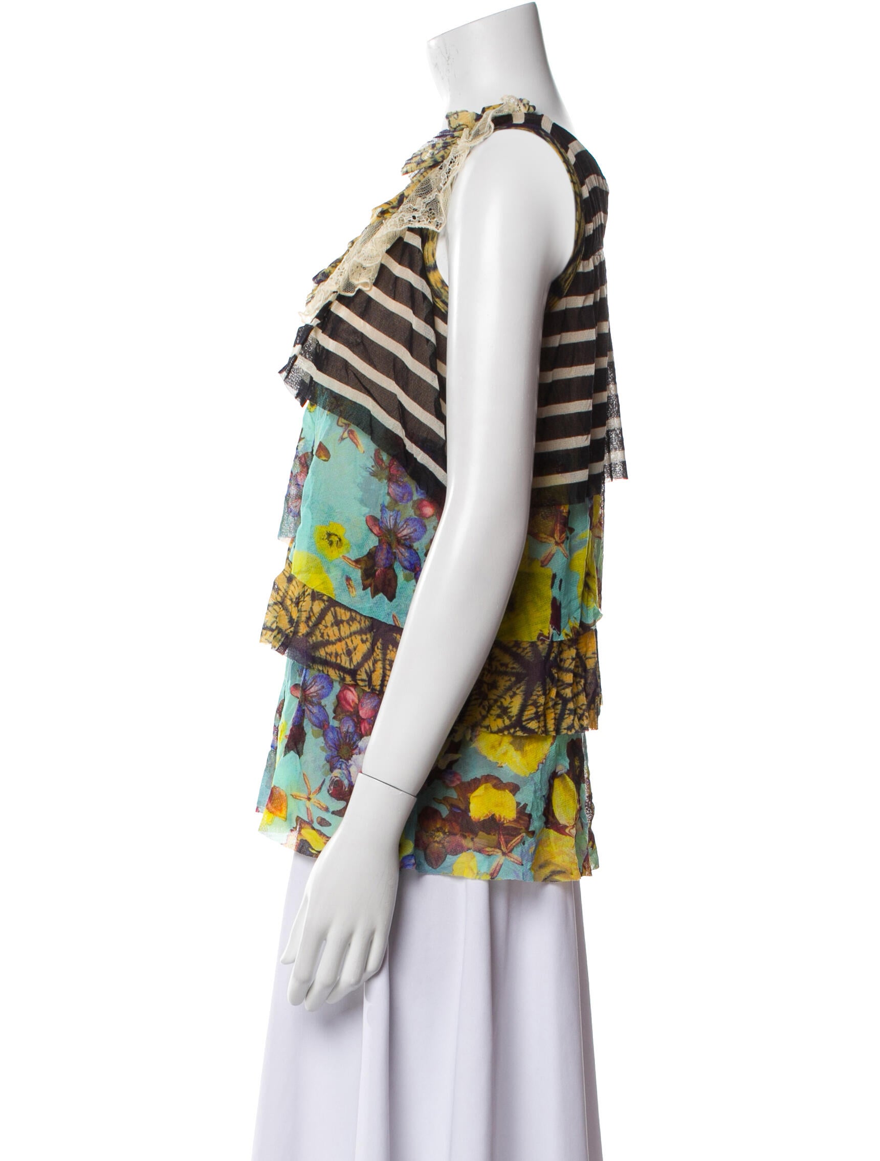 Jean Paul Gaultier Soleil Vintage Nylon Top w/ Tags