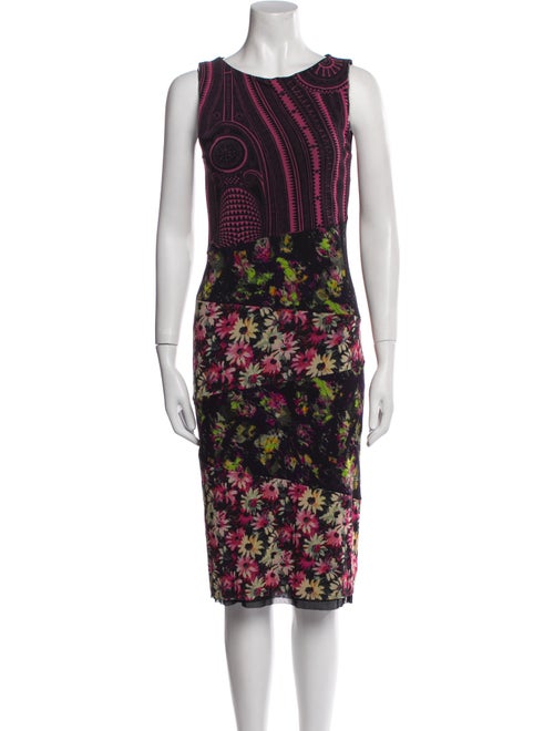 Jean Paul Gaultier Soleil 2000's Floral Print Dress Set