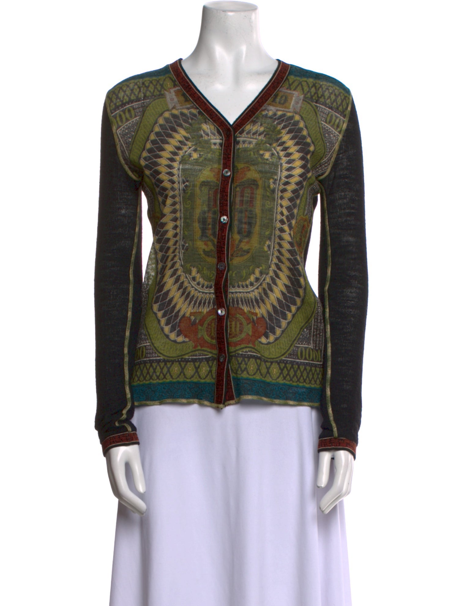 Jean Paul Gaultier Classique Vintage Wool Sweater