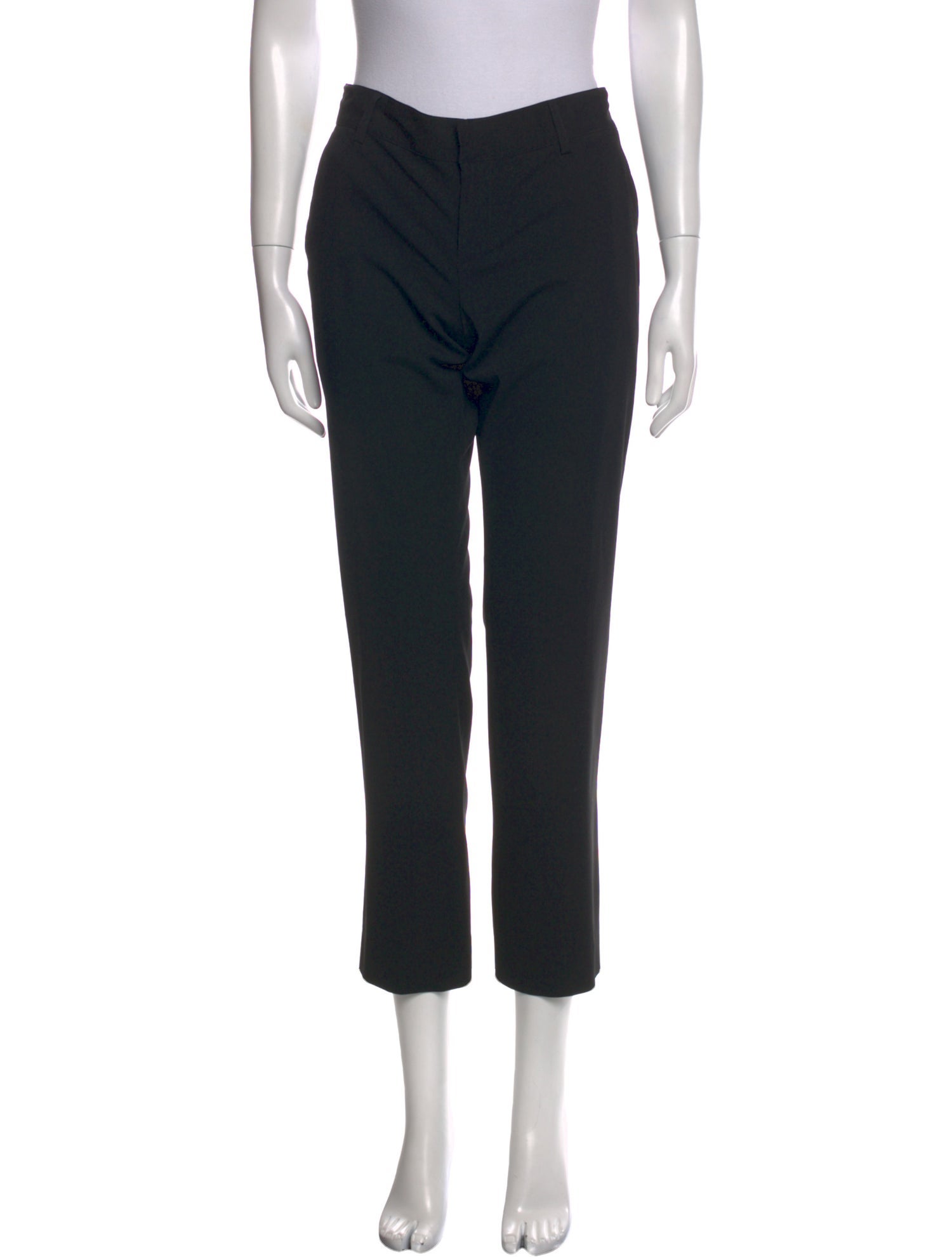 Jean Paul Gaultier Virgin Wool Straight Leg Pants