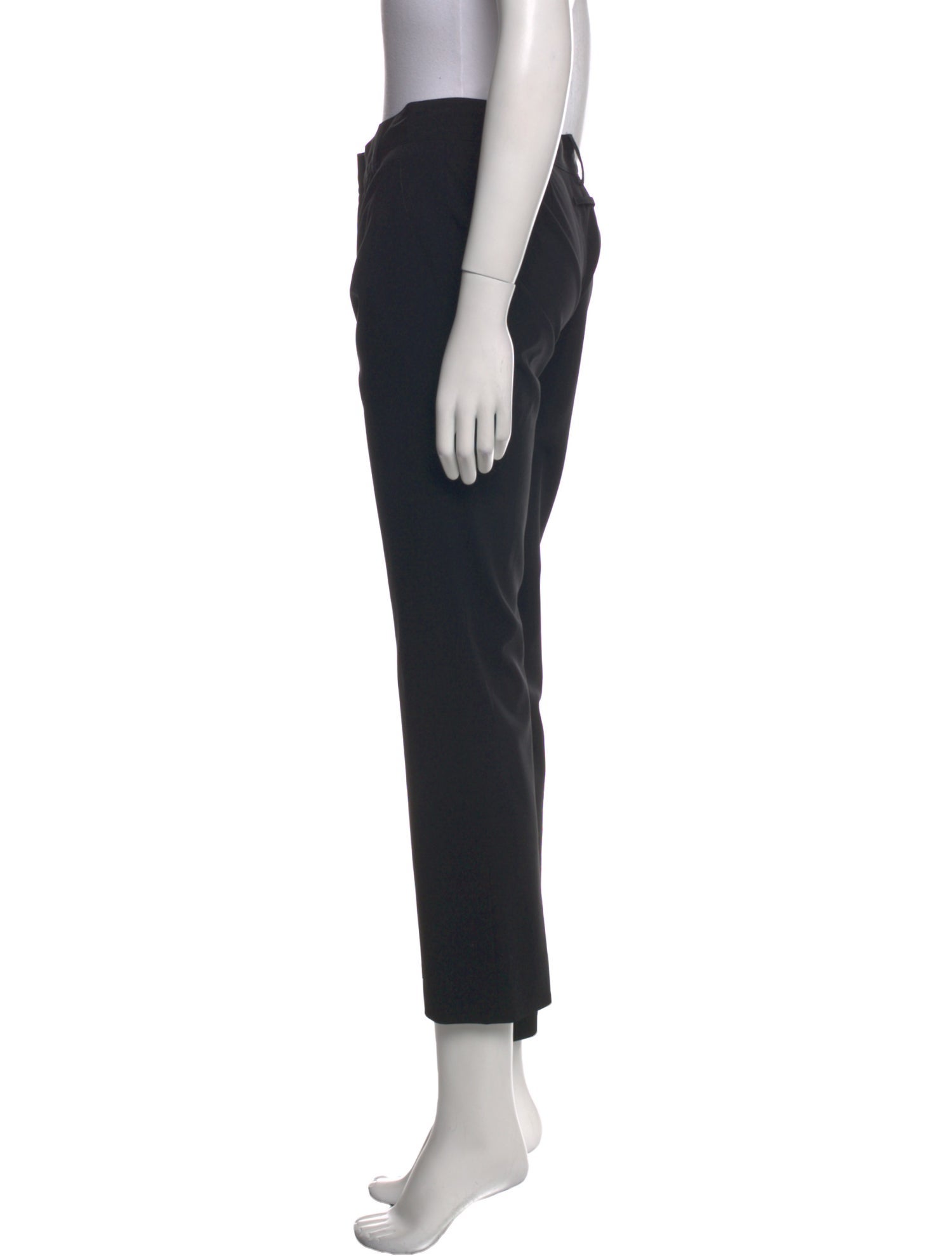 Jean Paul Gaultier Virgin Wool Straight Leg Pants