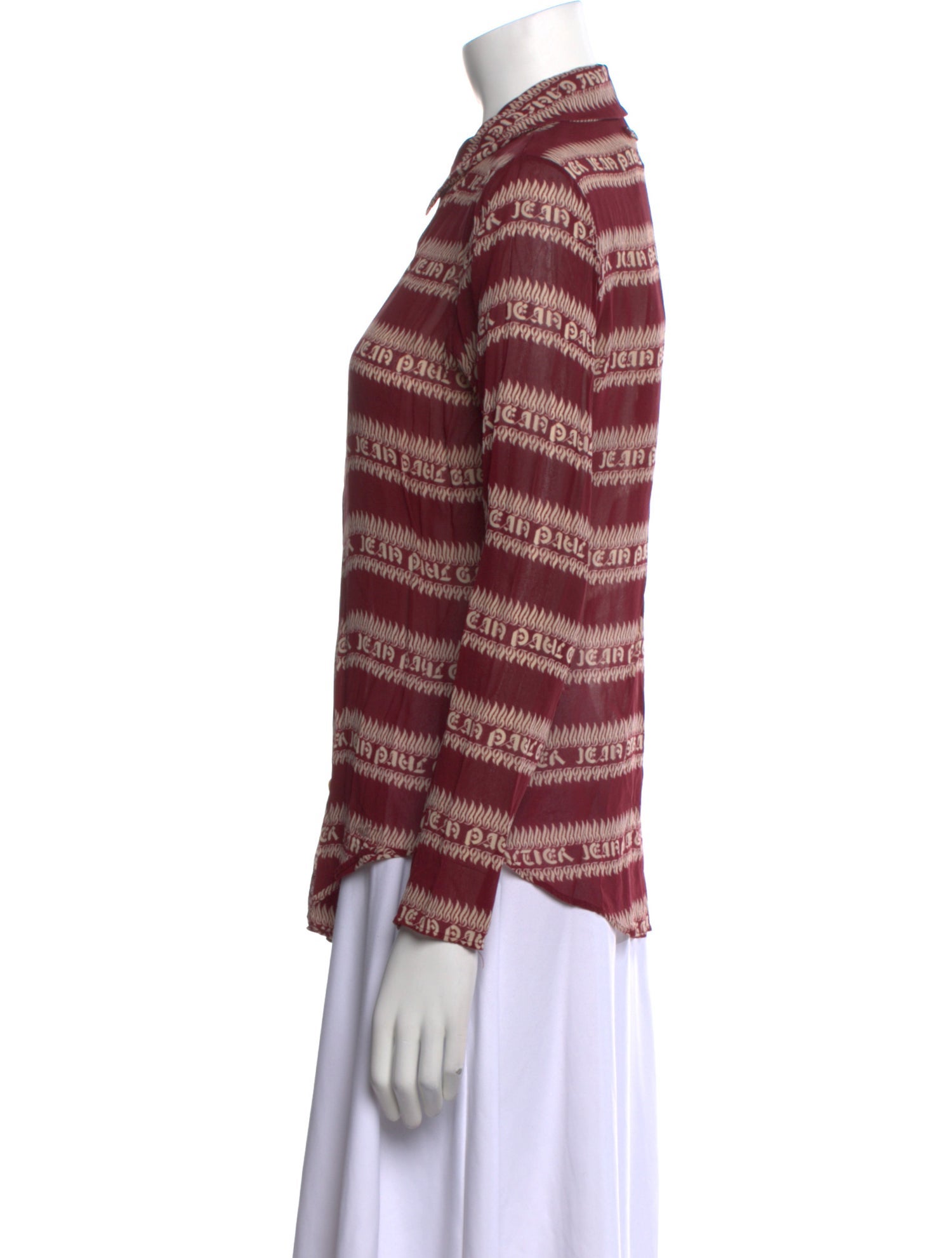 Jean Paul Gaultier Vintage Late 1990's - Early 2000's Button-Up Top