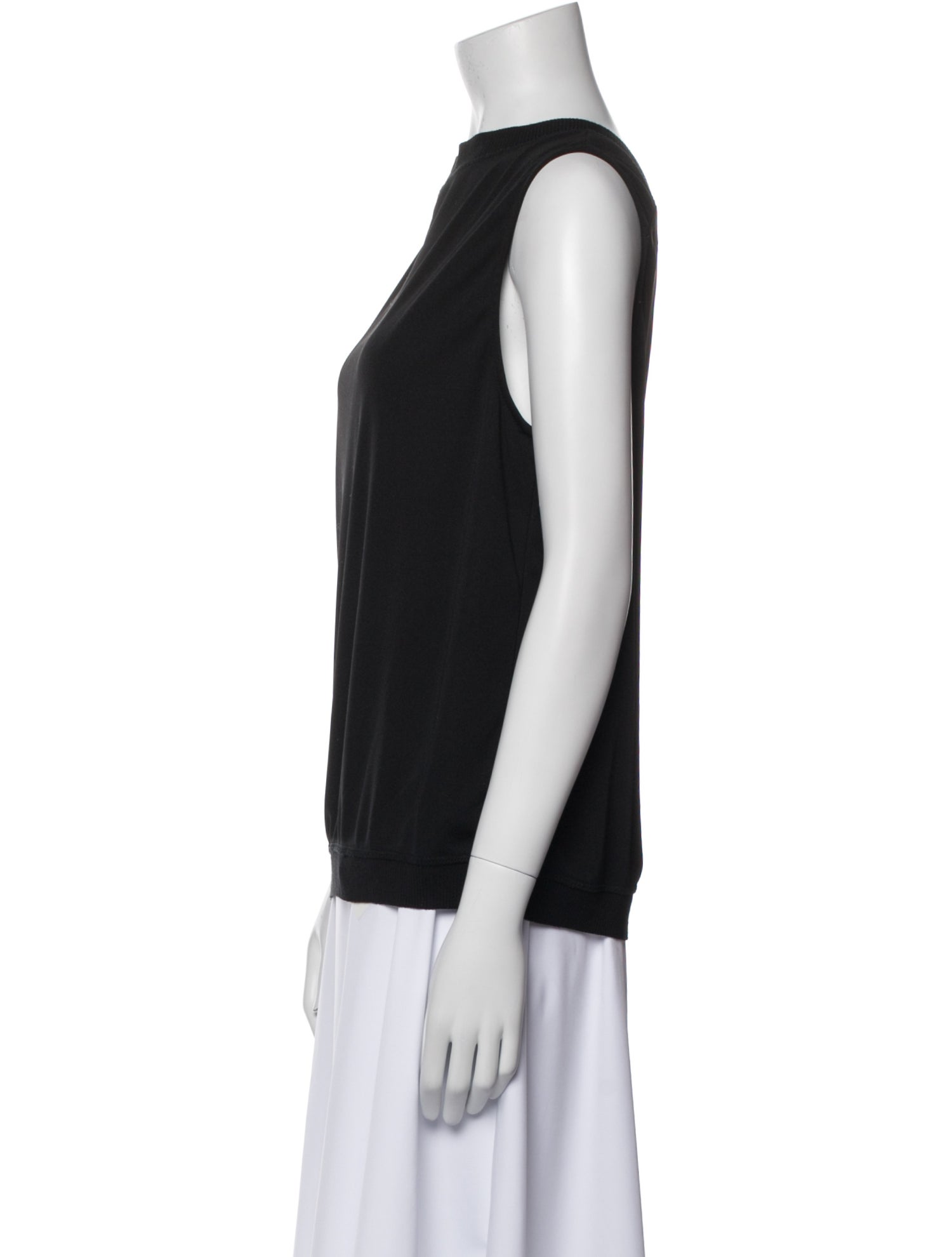Jean Paul Gaultier for Lindex Bateau Neckline Sleeveless Top