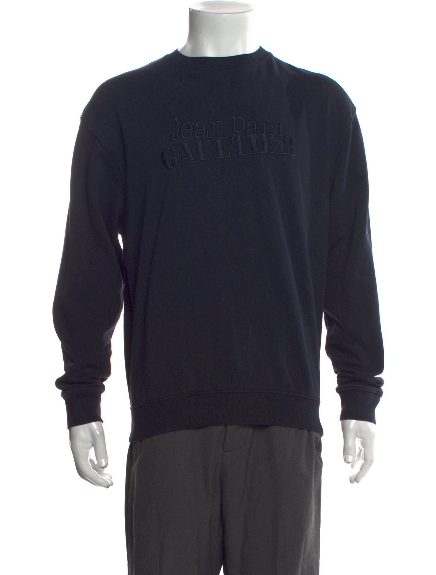 Jean Paul Gaultier Crew Neck Long Sleeve Pullover