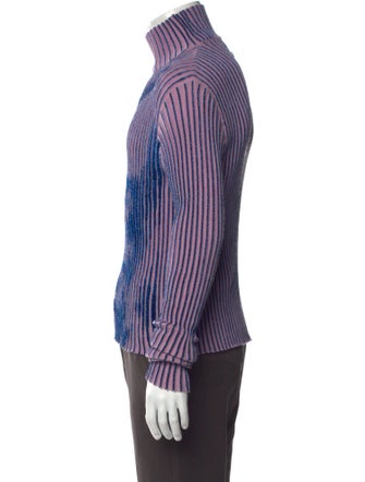 Jean Paul Gaultier Merino Wool Striped Pullover