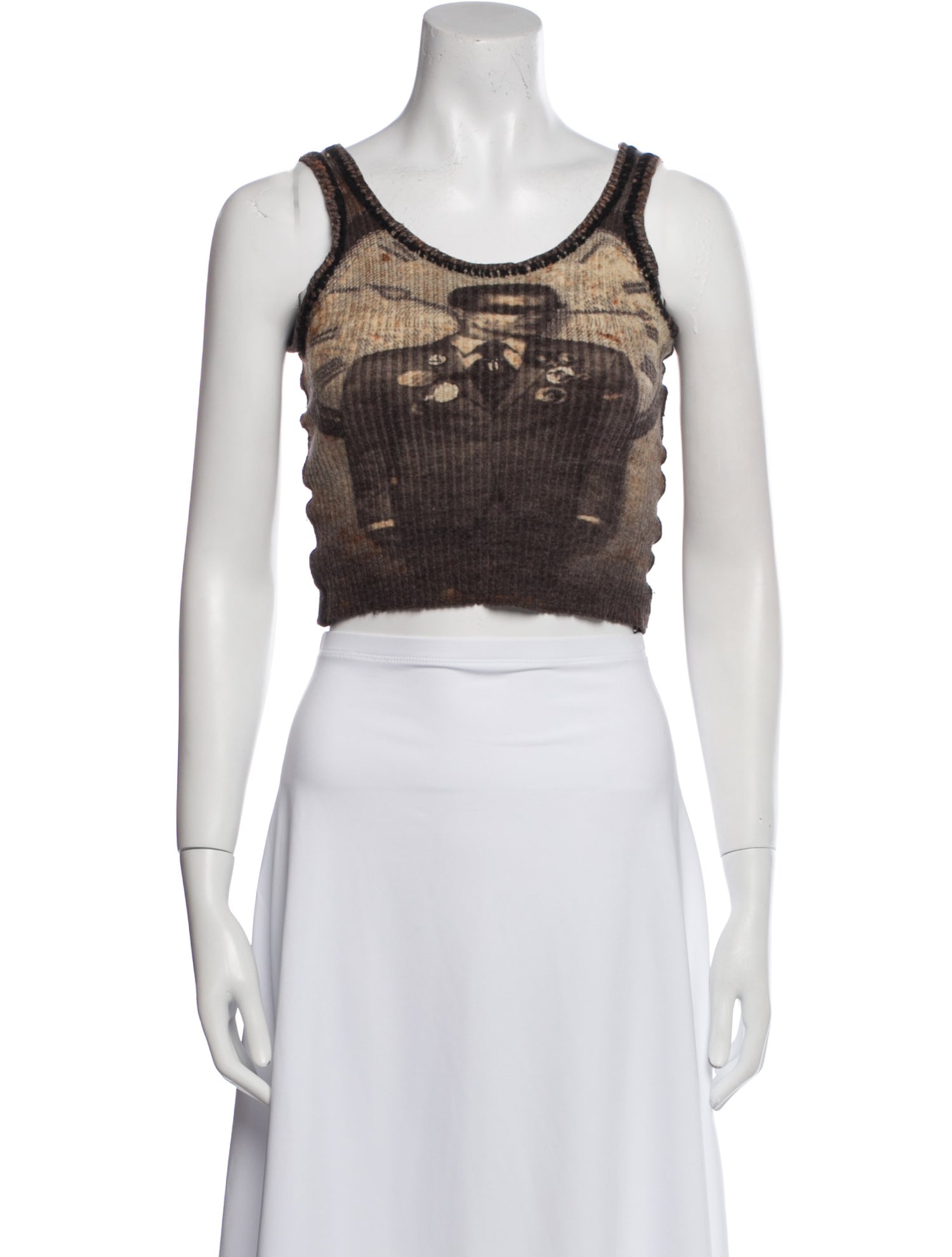 Jean Paul Gaultier Vintage 2003 Crop Top