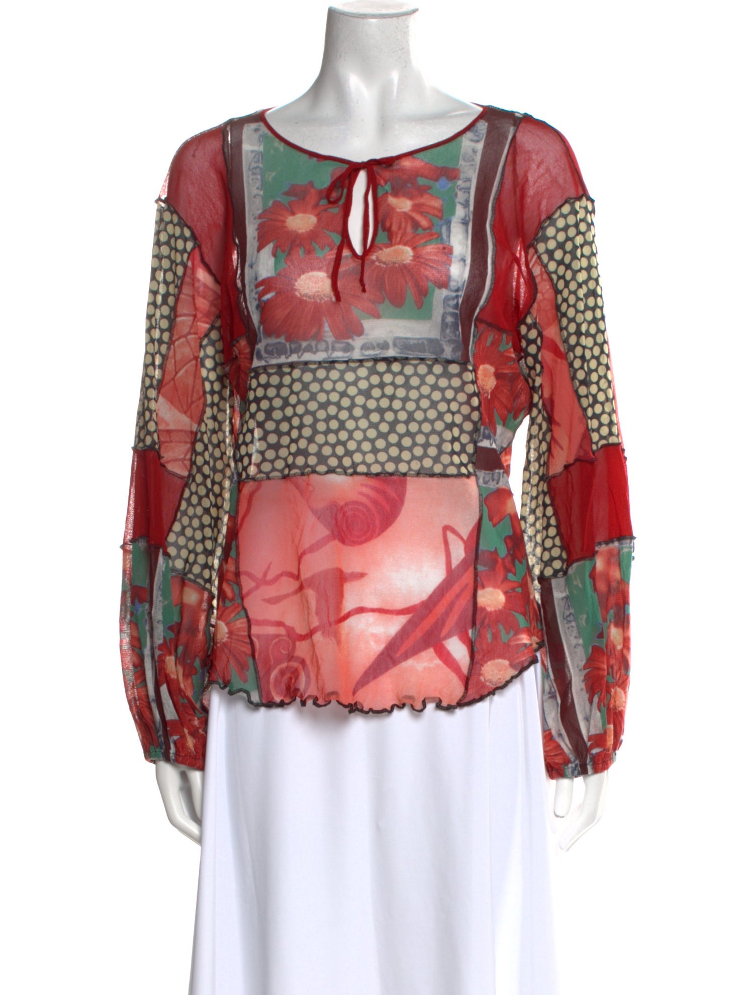 Jean Paul Gaultier Soleil Vintage 2000's Blouse