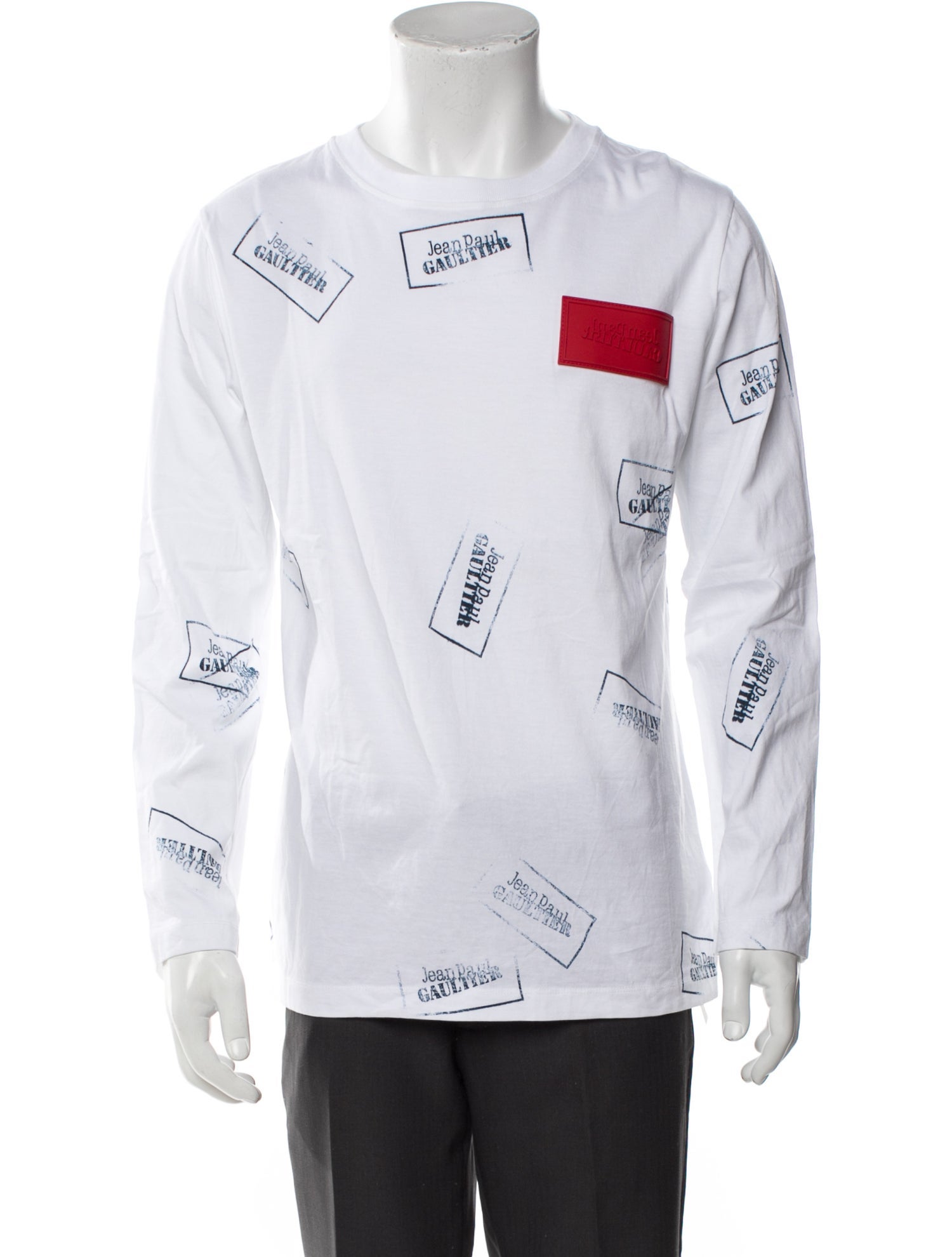 Jean Paul Gaultier Graphic Print Crew Neck T-Shirt