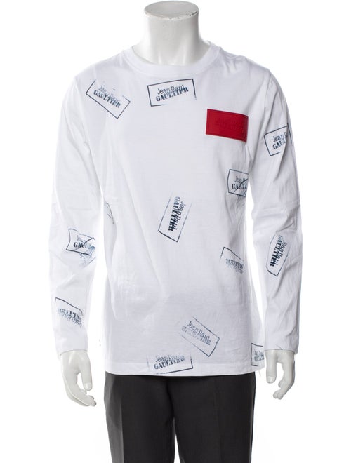 Jean Paul Gaultier Graphic Print Crew Neck T-Shirt