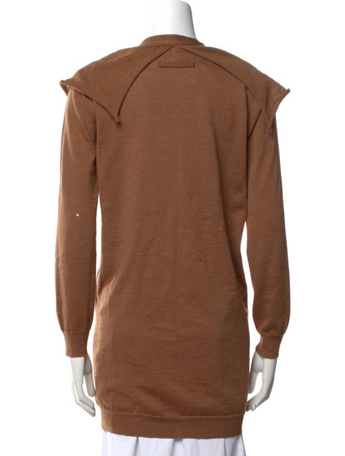 Jean Paul Gaultier Virgin Wool V-Neck Sweater