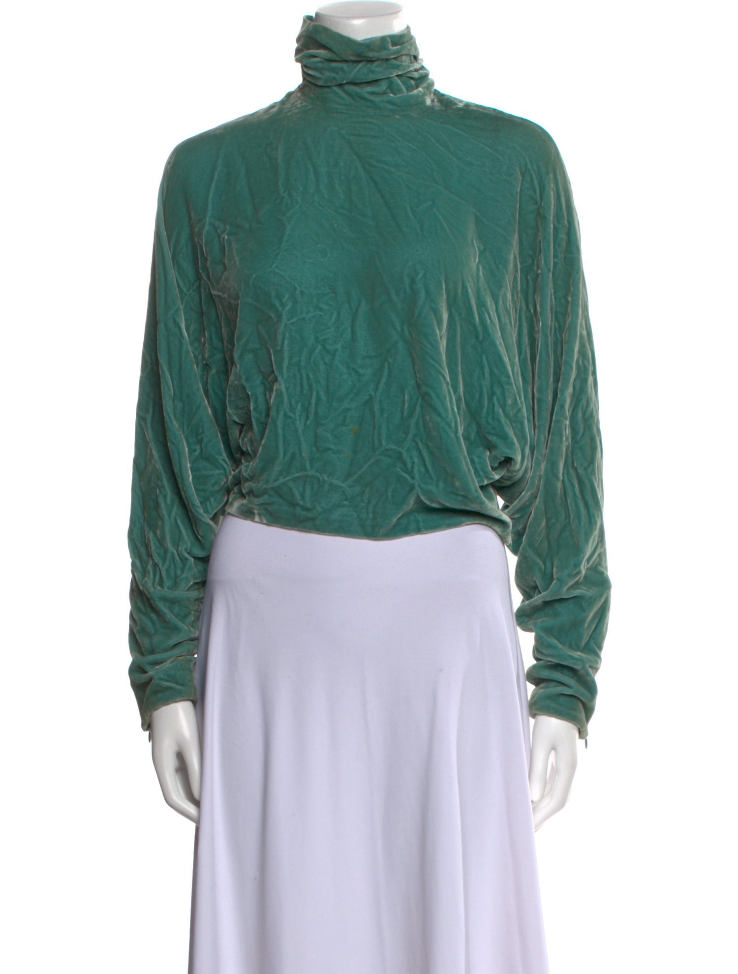 Jean Paul Gaultier Vintage Turtleneck Crop Top