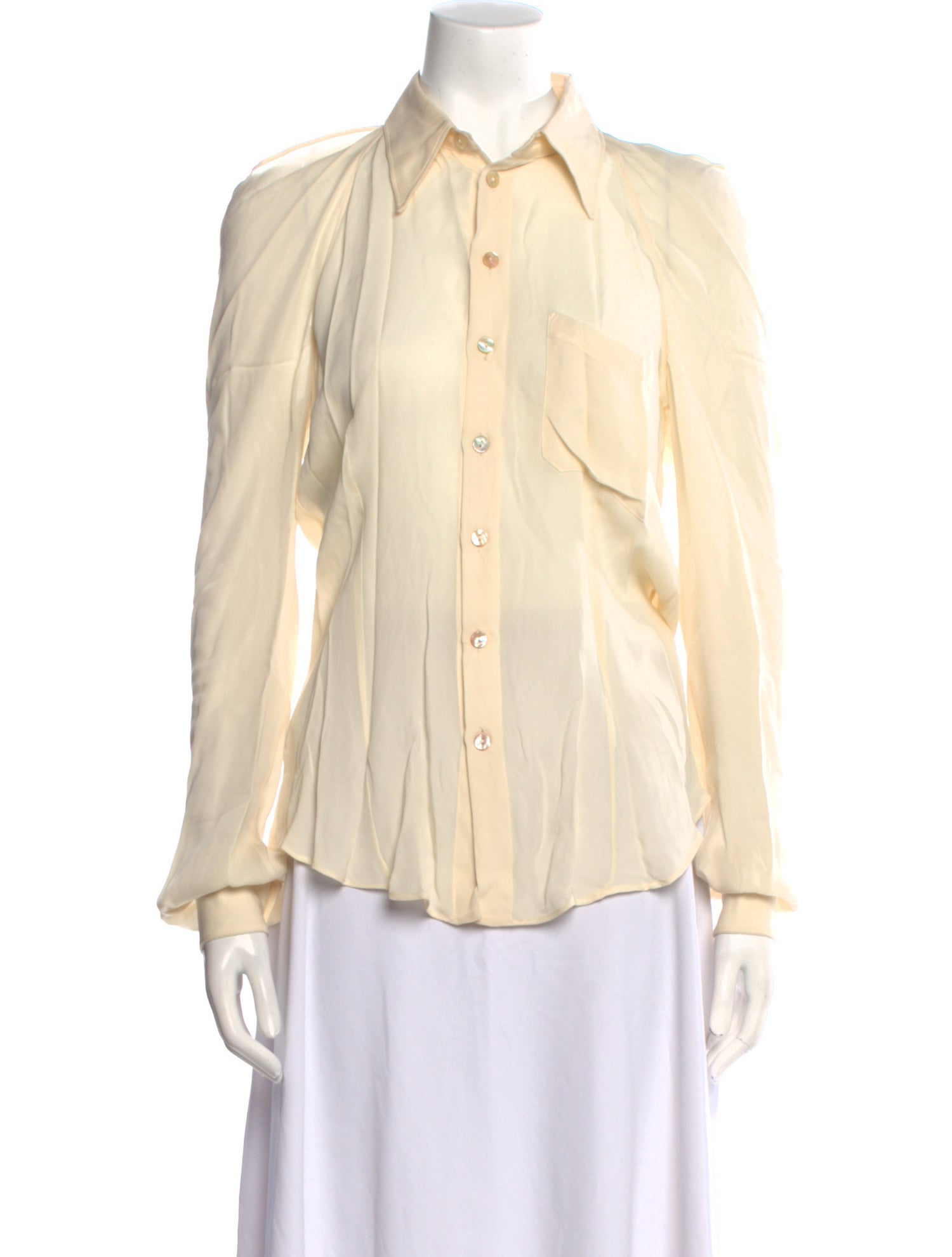 Jean Paul Gaultier Vintage 2000's Button-Up Top