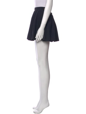 Jean Paul Gaultier Pleated Accents Mini Skirt