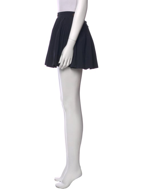 Jean Paul Gaultier Pleated Accents Mini Skirt