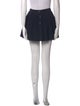 Jean Paul Gaultier Pleated Accents Mini Skirt