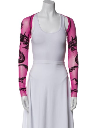 Jean Paul Gaultier Printed Bolero