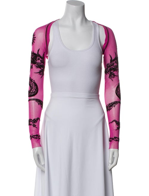 Jean Paul Gaultier Printed Bolero