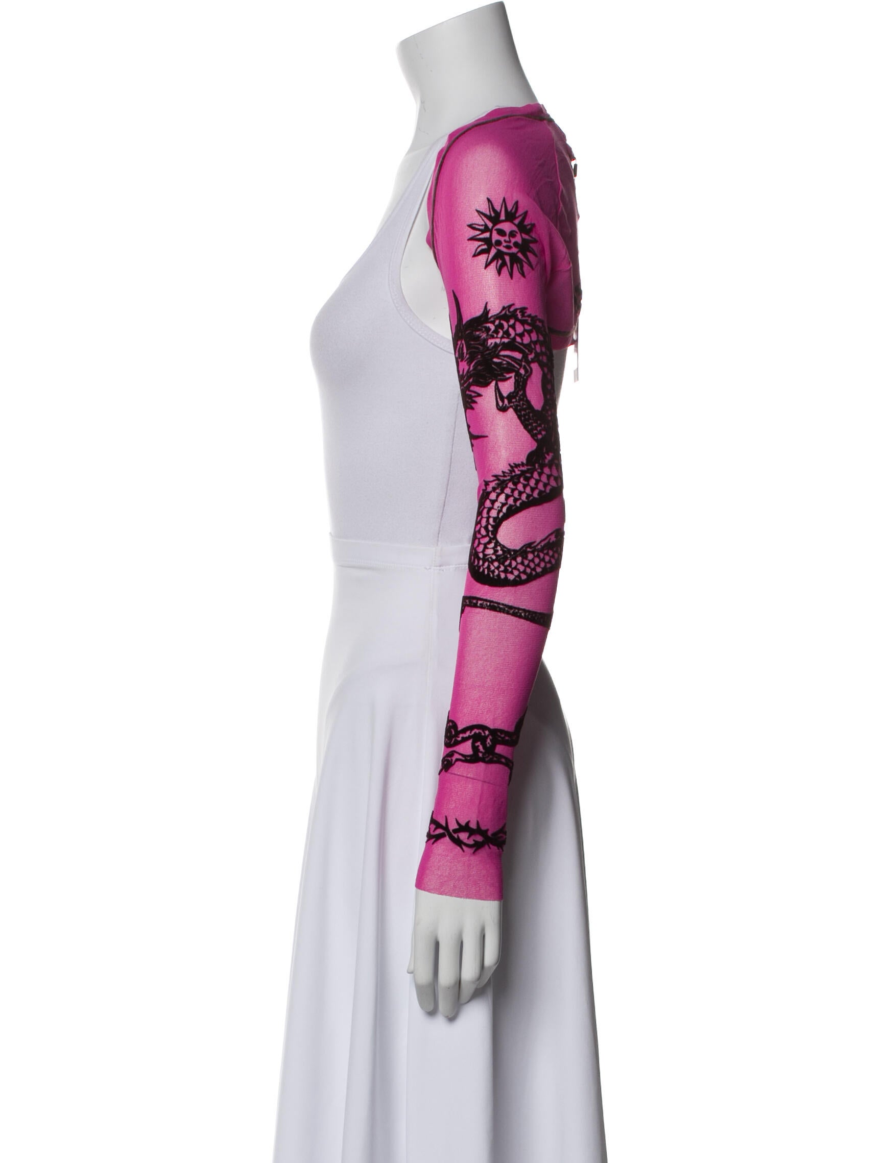 Jean Paul Gaultier Printed Bolero