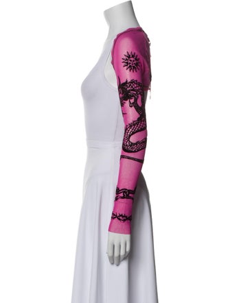 Jean Paul Gaultier Printed Bolero