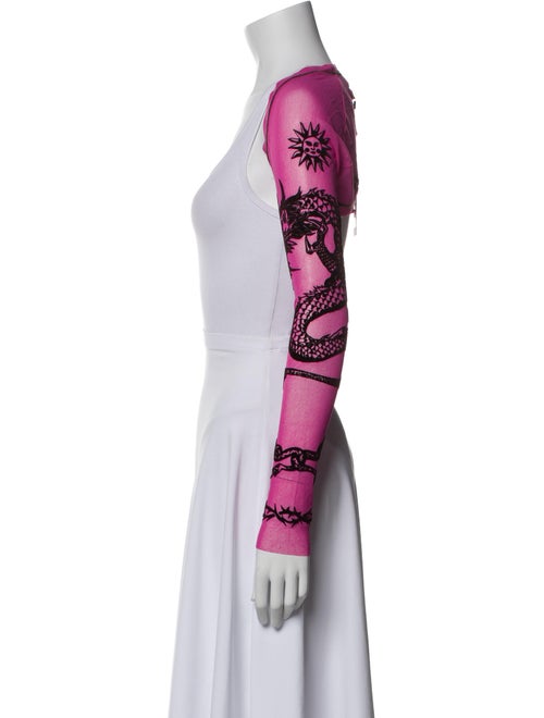 Jean Paul Gaultier Printed Bolero