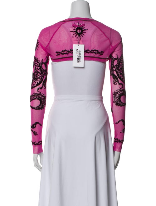 Jean Paul Gaultier Printed Bolero