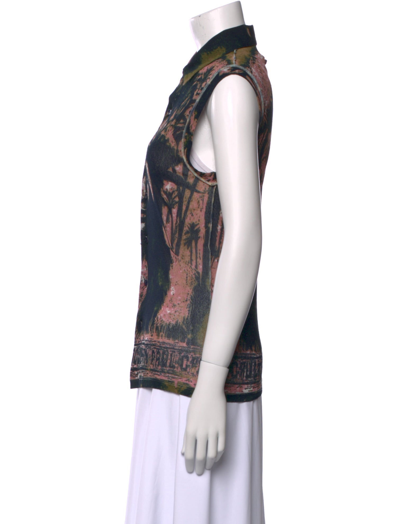 Jean Paul Gaultier Vintage Late 1990's - Early 2000's Button-Up Top