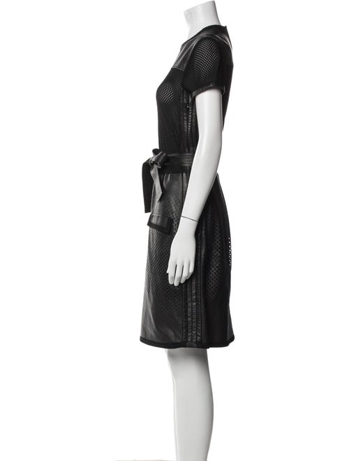 Jean Paul Gaultier Crew Neck Knee-Length Dress