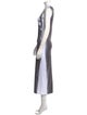 Jean Paul Gaultier Striped Long Dress