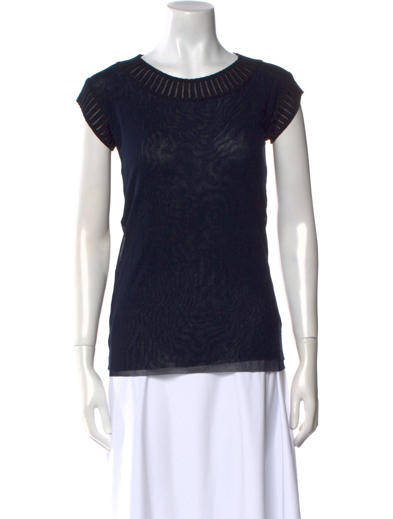 Jean Paul Gaultier Soleil Vintage Scoop Neck Sweater