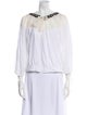 Jean Paul Gaultier Off-The-Shoulder Three-Quarter Sleeve Blouse
