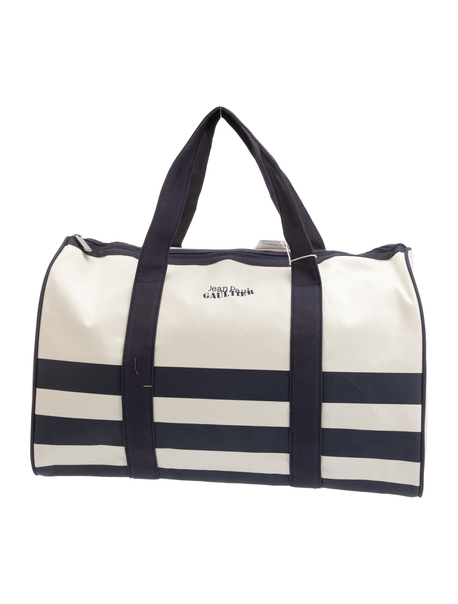 Jean Paul Gaultier Canvas Weekender Bag